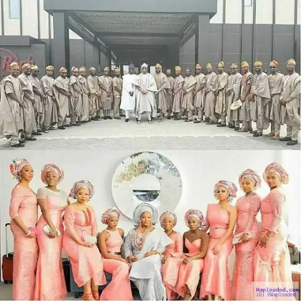 Photos: Groomsmen Vs Bridesmaids At Toolz Wedding Yesterday